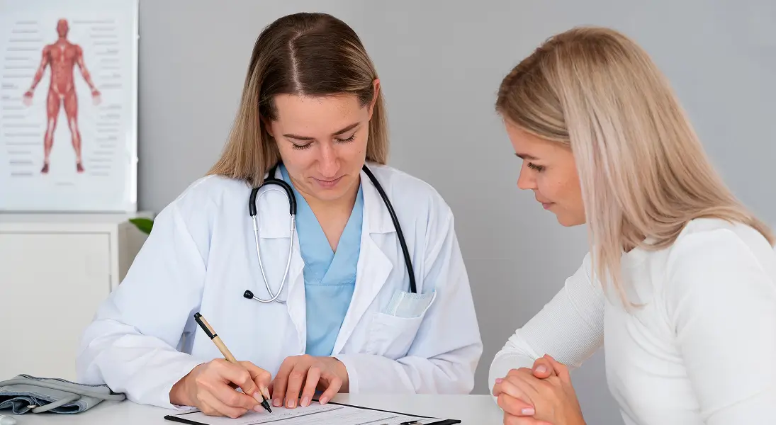 Client consultation for Zyto Health Scan